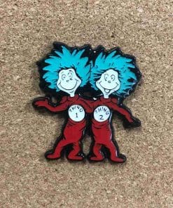 The Cat in the 'Thing 1 Thing 2' Enamel Pin