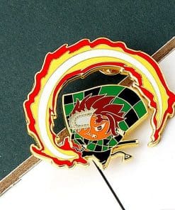 Alternative view of Demon Slayer 'Tanjiro | Slayer Sword' Enamel Pin