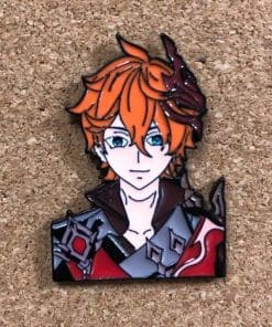 Genshin Impact 'Tartaglia Portrait' Enamel Pin