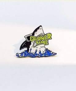Hungry Shark 'Dinner Time' Enamel Pin