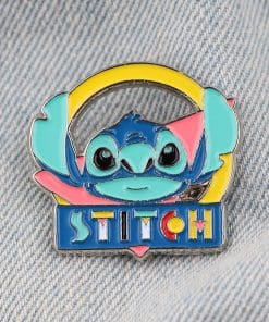 Alternative view of Lilo and Stitch 'Stitch | Yellow Arch' Enamel Pin