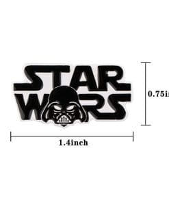 Darth Vade 'Star Wars Logo' Enamel Pin - Image 3