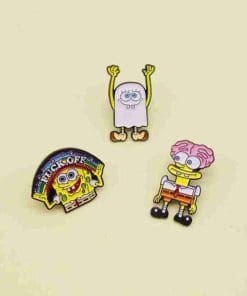 SpongeBob SquarePants 'Set of 3 Spongebob Faces' Enamel Pin