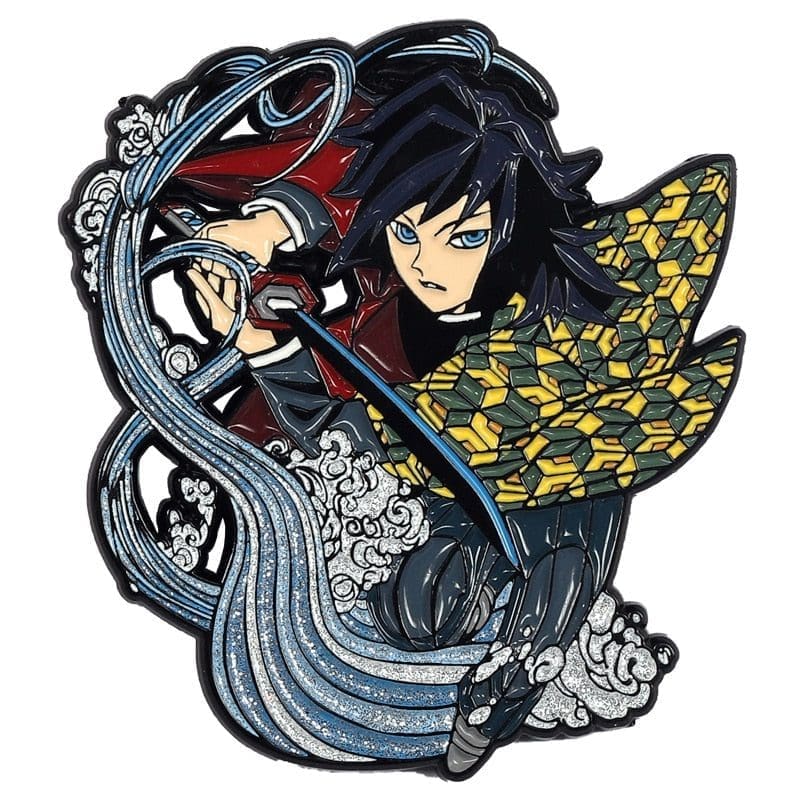 Demon Slayer 'Tomioka Giyuu | Sword Slay' Enamel Pin