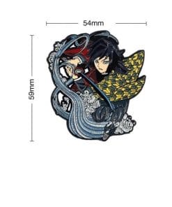Demon Slayer 'Tomioka Giyuu | Sword Slay' Enamel Pin - Image 3
