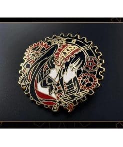 Alternative view of Date A Live 'Tokisaki Kurumi Side' Enamel Pin