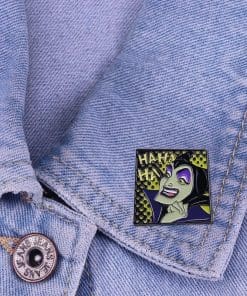Alternative view of Maleficent 'HAHAHA | Evil Queen Laughing' Enamel Pin