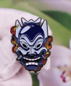 Avatar: Last Airbender 'The Blue Spiritual Mask' Enamel Pin - Image 3
