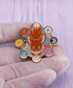 Pokemon 'Spinning Eevee' Enamel Pin