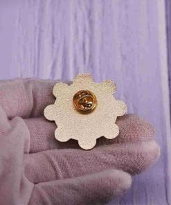 Alternative view of Pokemon 'Spinning Eevee' Enamel Pin
