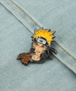 Alternative view of Naruto 'Naruto x Fox' Enamel Pin