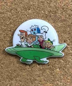 The Jetsons 'Space Car' Enamel Pin - Image 4