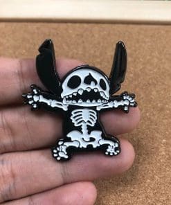 Alternative view of Lilo and Stitch 'Stitch | Electric Shock' Enamel Pin