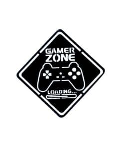 Gamer Quote 'Gamer Zone...Loading' Enamel Pin