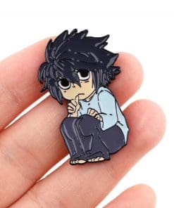 Alternative view of Death Note 'Lawliet | L' Enamel Pin
