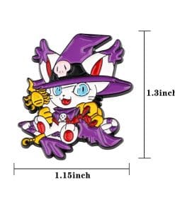 Digimon 'Naughty Gatomon' Enamel Pin - Image 5