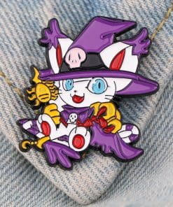 Digimon 'Naughty Gatomon' Enamel Pin - Image 3