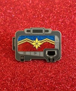 Captain Marvel 'Transmitter Pager' Enamel Pin