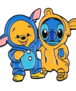Mash-Up 'Pooh x EEyore | Stitch x Pooh' Enamel Pin