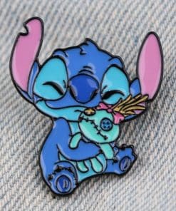 Alternative view of Lilo & Stitch 'Stitch and Scrump' Enamel Pin