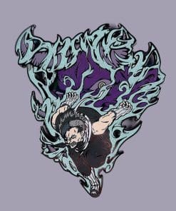 Alternative view of Naruto 'Momochi Zabuza' Enamel Pin