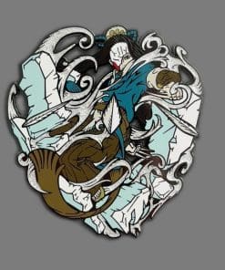 Alternative view of Naruto 'Haku | Yuki Clan' Enamel Pin