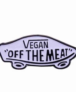 Vegetarianism 'Vans x Vegan Off The Meat' Enamel Pin