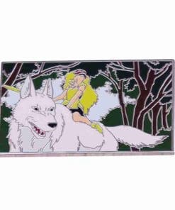 Princess Mononoke 'San Riding Moro' Enamel Pin