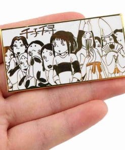 Alternative view of Spirited Away 'Chihiro and Guest Spirits' Enamel Pin