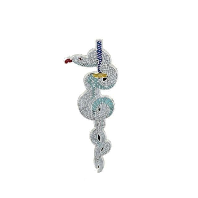 Demon Slayer 'Obanai Iguro | Twisted Nichirin Katana ' Enamel Pin