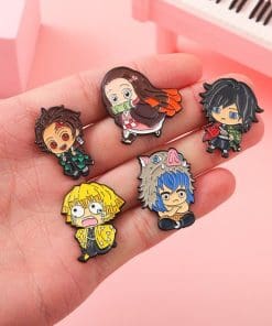 Demon Slayer 'Chibi | Inosuke' Enamel Pin - Image 3