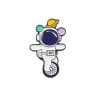 Cute Astronaut 'Unicycle Ride' Enamel Pin