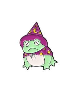 Cute Frog 'Wizard ' Enamel Pin