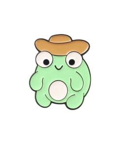 Cute Frog 'Cowboy ' Enamel Pin