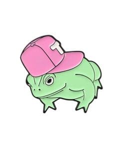 Cute Frog 'Hip Hop Pink ' Enamel Pin