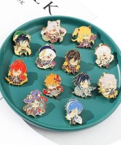Alternative view of Genshin Impact 'Chibi | Fischl' Enamel Pin