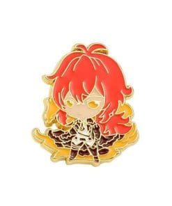 Genshin Impact 'Chibi | Diluc' Enamel Pin