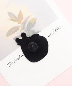 Alternative view of Happy Pink Snail Enamel Pin