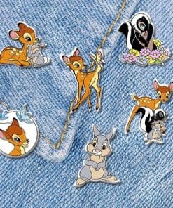 Alternative view of Acrylic Pin Bambi 'Bambi and the Butterfly'