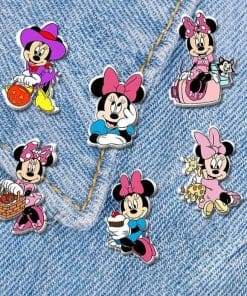 Alternative view of Acrylic Pin Mickey Mouse and Friends 'Minnie | Trick or Treat'