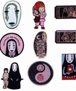 Alternative view of Spirited Away 'Bus Ticket | Kaonashi' Enamel Pin