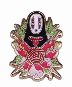 Spirited Away 'Yarn and Flowers | Kaonashi' Enamel Pin