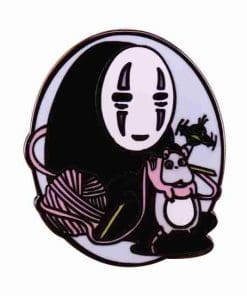 Spirited Away 'Boh the Mouse | Kaonashi' Enamel Pin