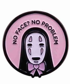 Spirited Away 'No Face No Problem | Kaonashi' Enamel Pin