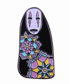 Spirited Away 'Purple Flower | Kaonashi' Enamel Pin