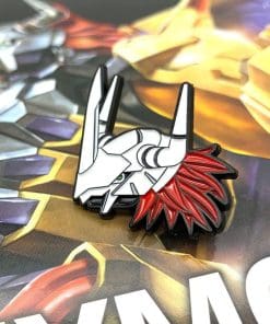 Alternative view of Digimon 'Hackmon' Enamel Pin