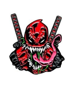 Mash-Up 'Deadpool x Venom' Enamel Pin
