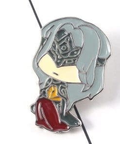 Alternative view of Final Fantasy 'Onion Knight | Dark Souls' Enamel Pin