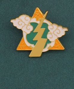 Alternative view of Demon Slayer 'Zenitsu | Thunder Breathing' Enamel Pin
