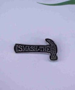 Alternative view of Smash The Patriarchy | Hammer Enamel Pin